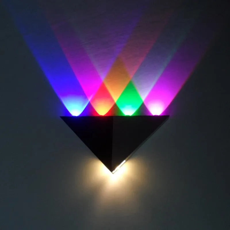 Modern RGB Colourful LED Wall Light