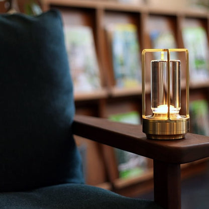 Elegant Dimmable Crystal Table Lamp