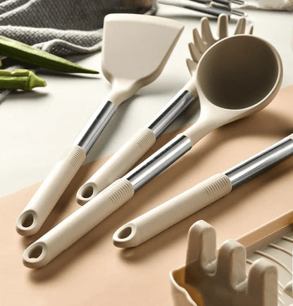 Nordic Silicone Kitchen Utensil Set (13Pcs)