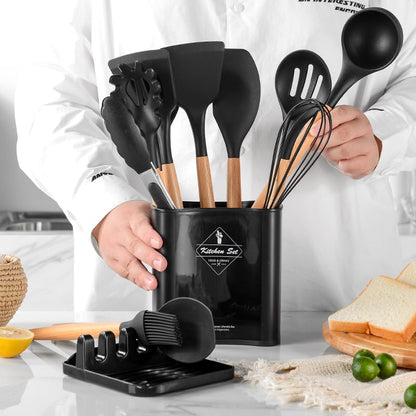 Nordic Silicone Kitchen Utensil Set (13Pcs)