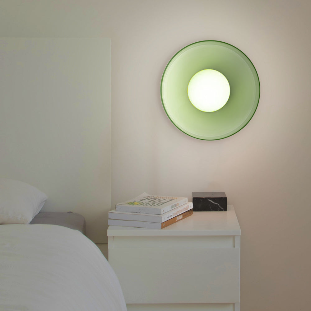 Modern Round Glass Ceiling Light