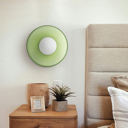 Modern Round Glass Ceiling Light