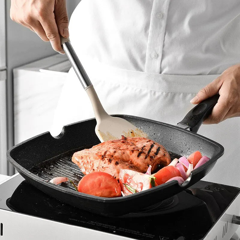 Nordic Silicone Kitchen Utensil Set (13Pcs)
