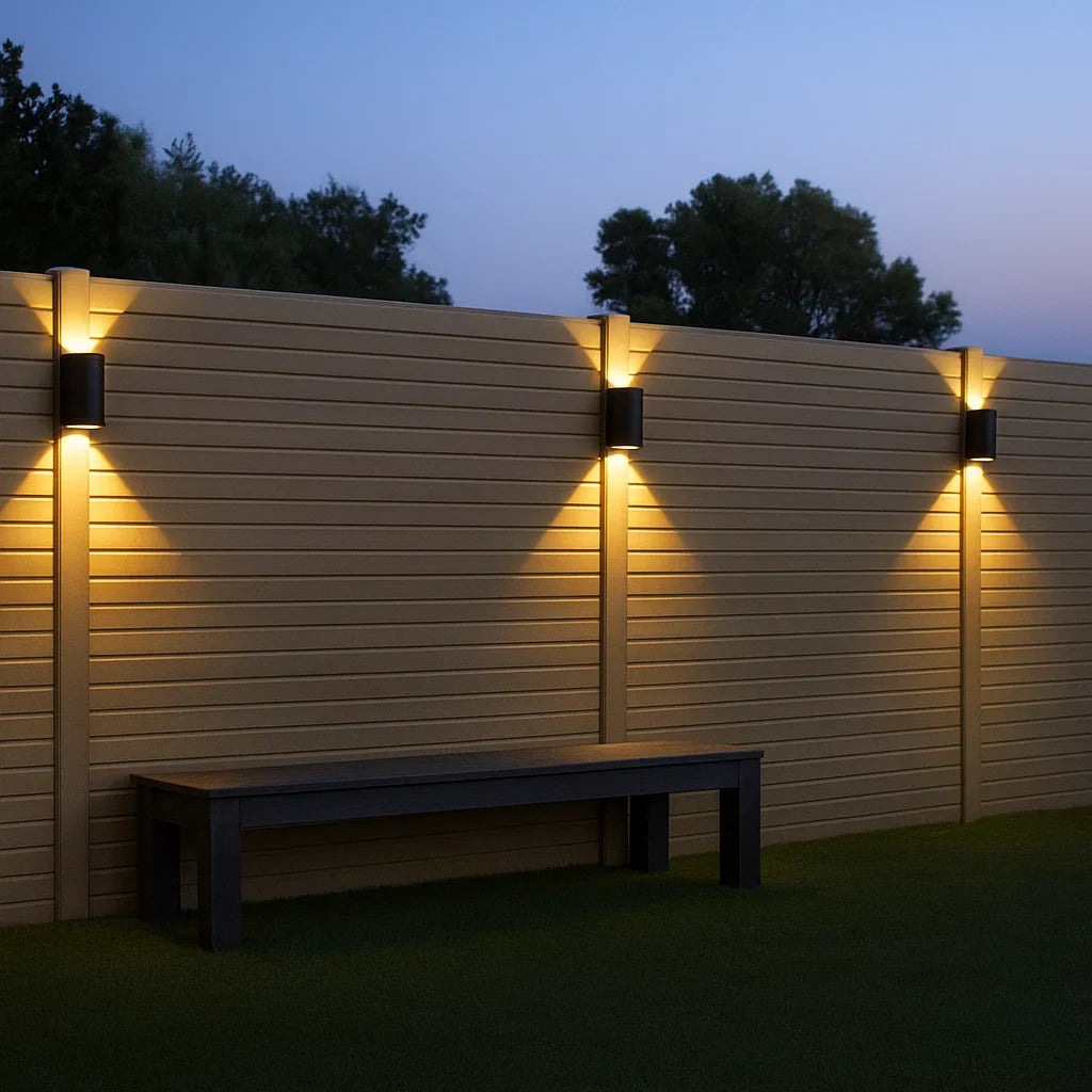 Modern Outdoor Wall Light - Tom