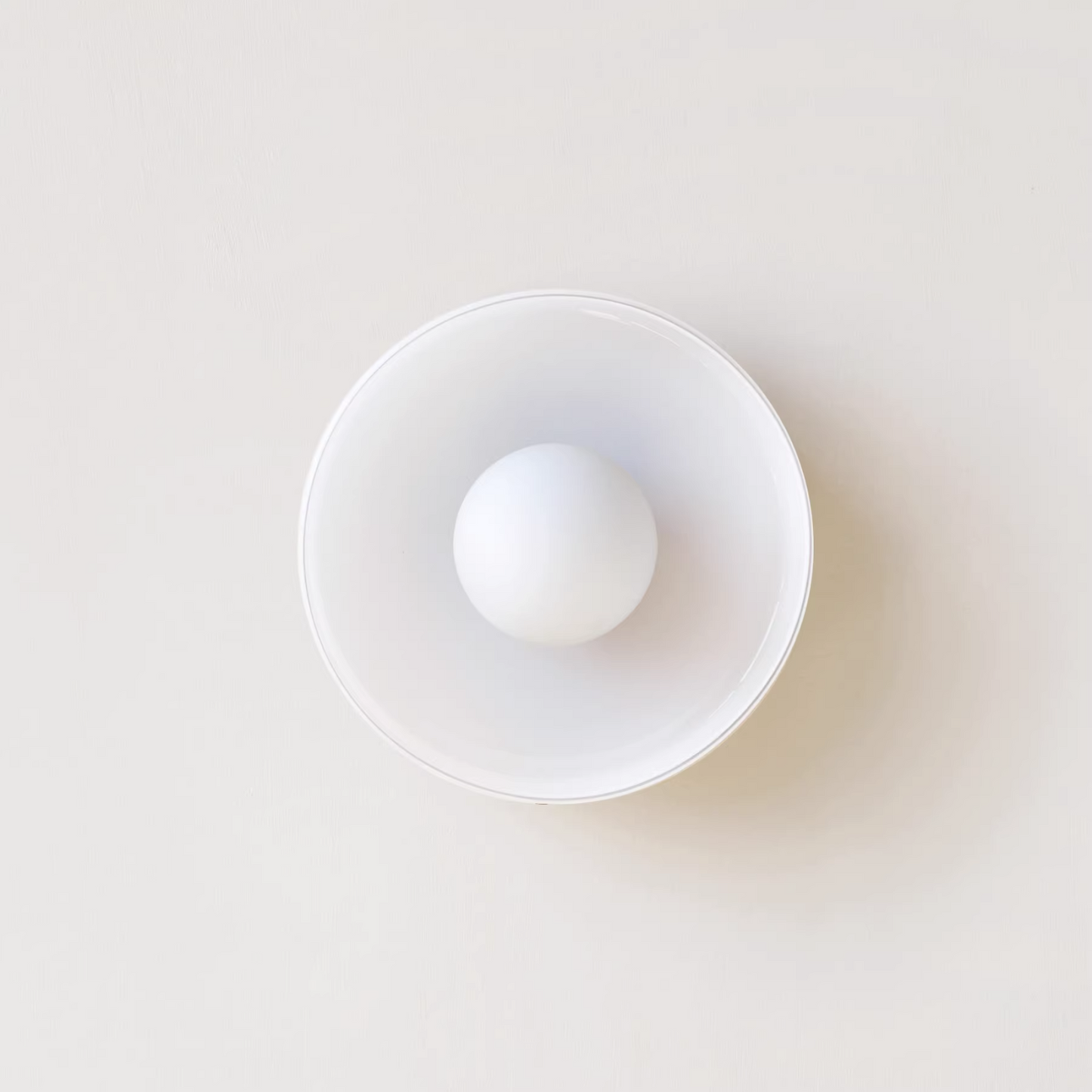 Modern Round Glass Ceiling Light
